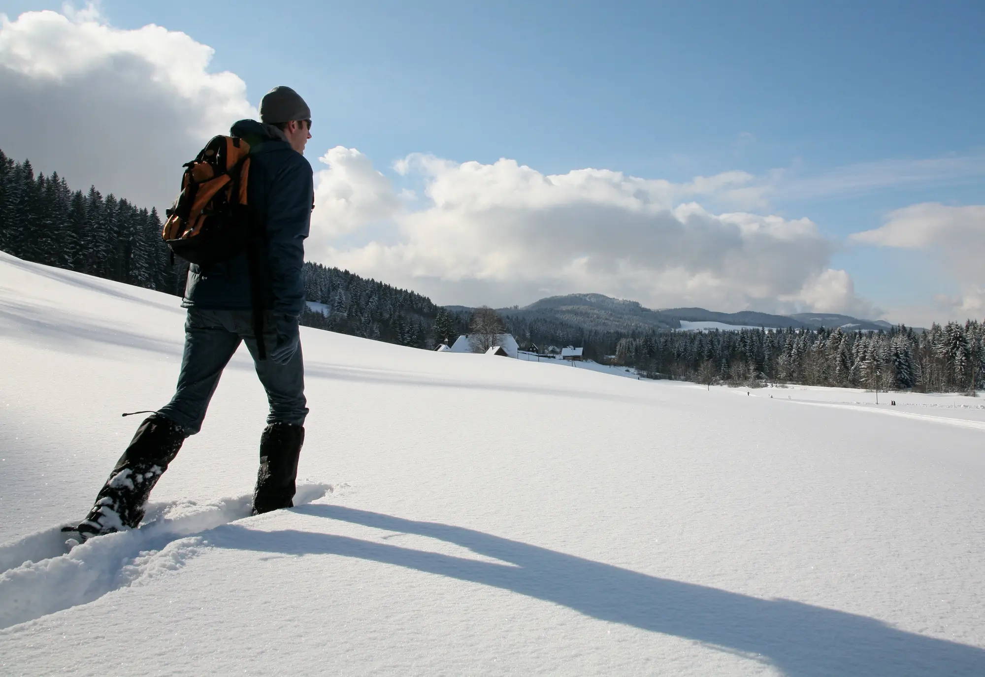 Schneeschuhwanderung im Schwarzwald - © JuergenWiesler_AdobeStock